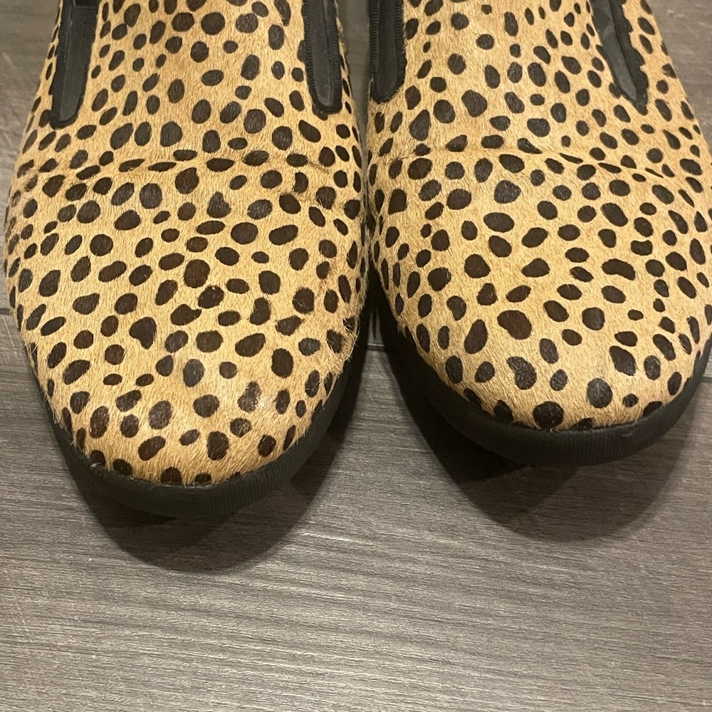 Fitflop Leather Leopard Print Slip-On Shoes Size Eur 42/9.5 US - Picture 9 of 9